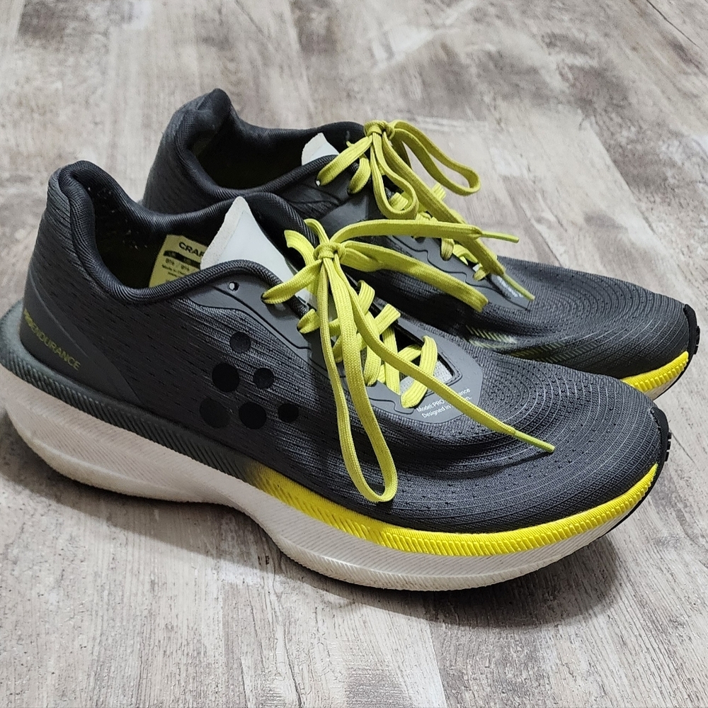 Craft Mens PRO Endurance Distance Running Shoes Asphalt Men's Size US 9.5